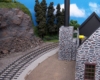 model of chimney on train layout