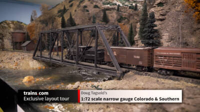 Doug Tagsold’s Colorado & Southern in 1:72 scale