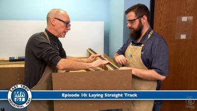East Troy Industrial Park, Ep. 10 | Laying straight track and turnouts