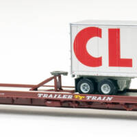 Recent: Athearn N scale F89-F TOFC flatcar