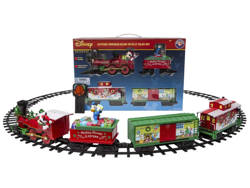 train set with box