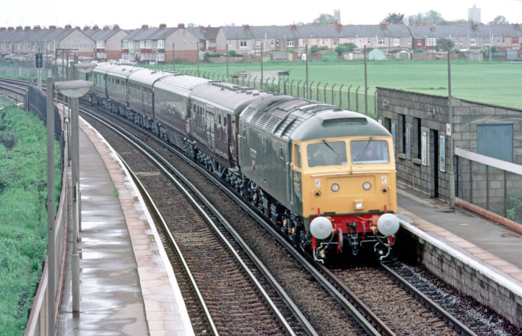 Short British passenger train
