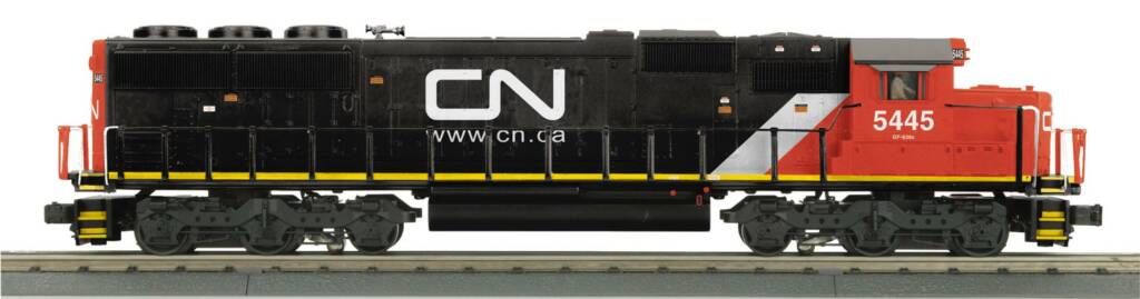 black model diesel locomotive