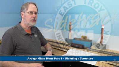 East Troy Industrial Park Sidetrack | Building a glass plant, Part 1