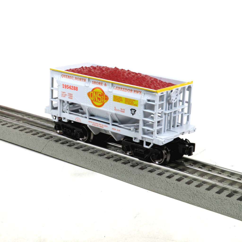 white model ore car