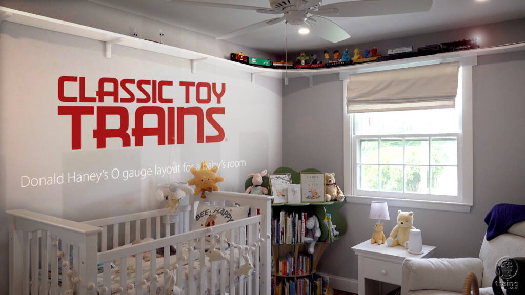 baby's room with magazine logo