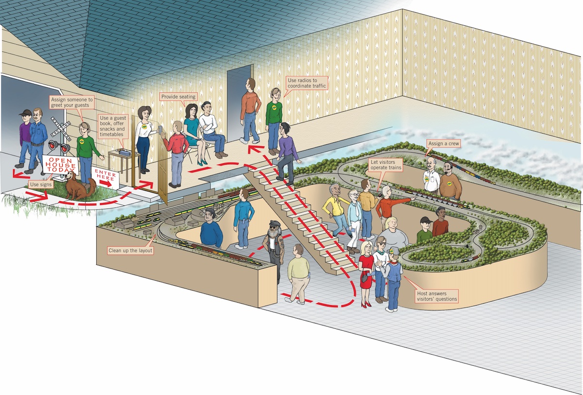 Illustrated diagram