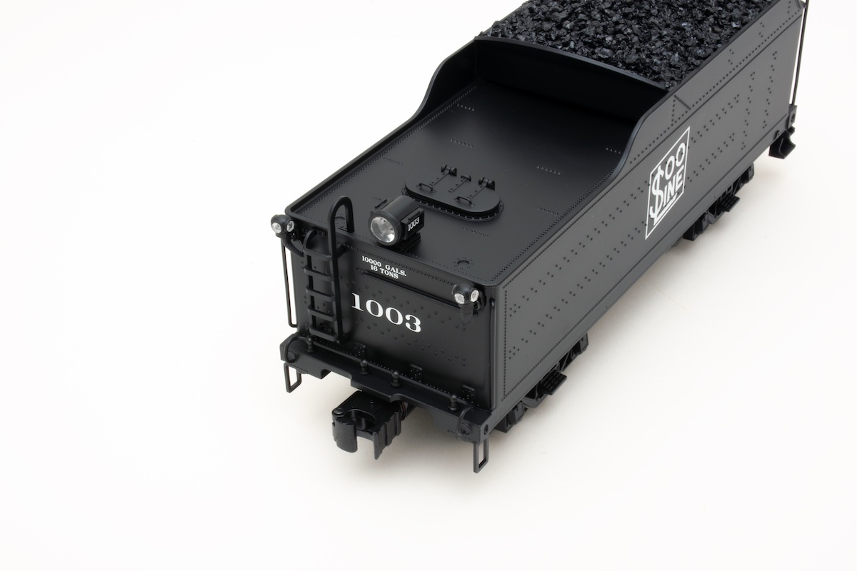 Back of O scale tender