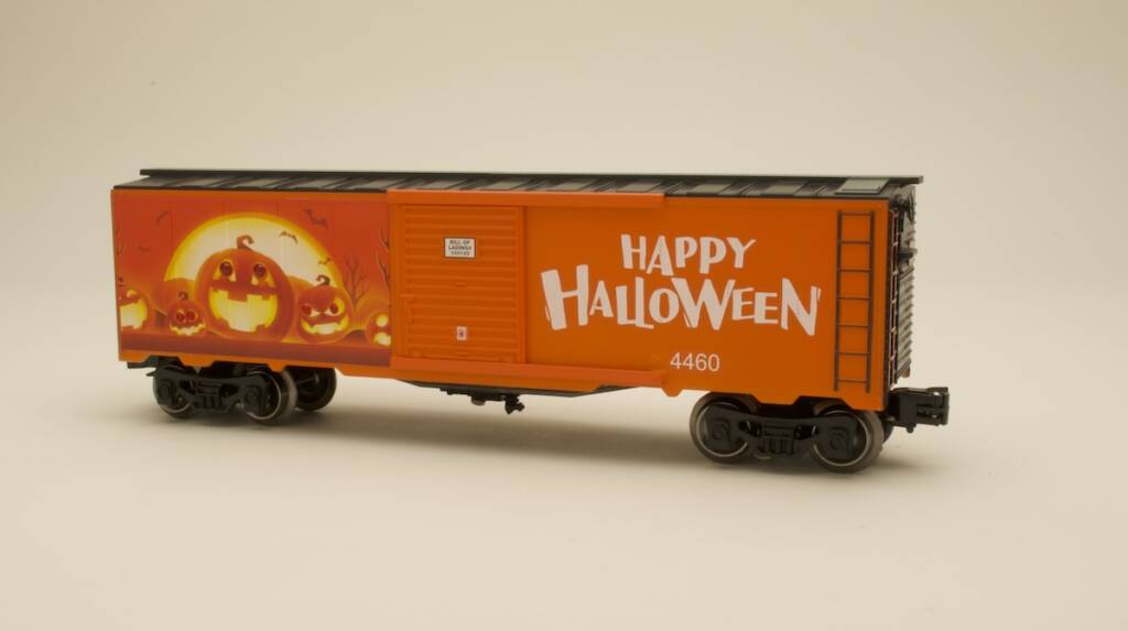 Halloween boxcar