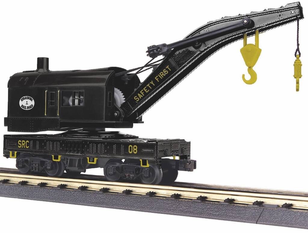 black model crane car