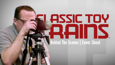 Classic Toy Trains Insider | Cover Shoot at the Milwaukee Lionel Railroad Club