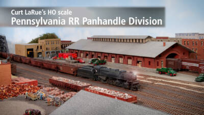 Curt LaRue’s PRR Panhandle Division in HO scale