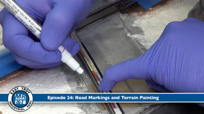East Troy Industrial Park, Ep. 24 | Road Markings & Terrain Painting