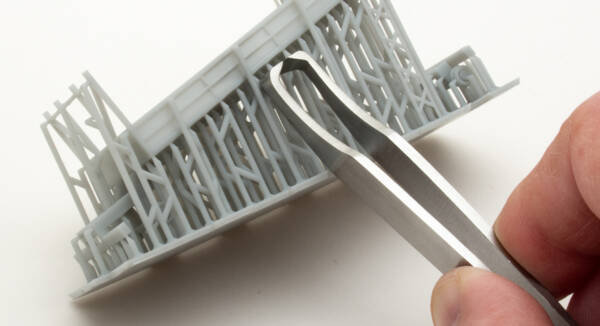 Working with 3D-printed parts