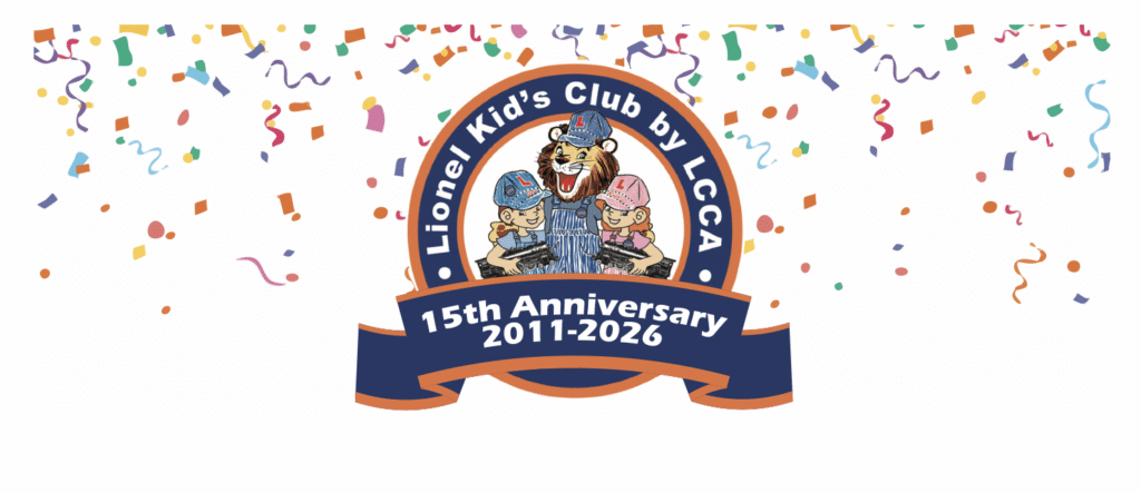 LCCA Kid's Club logo with kids and lion
