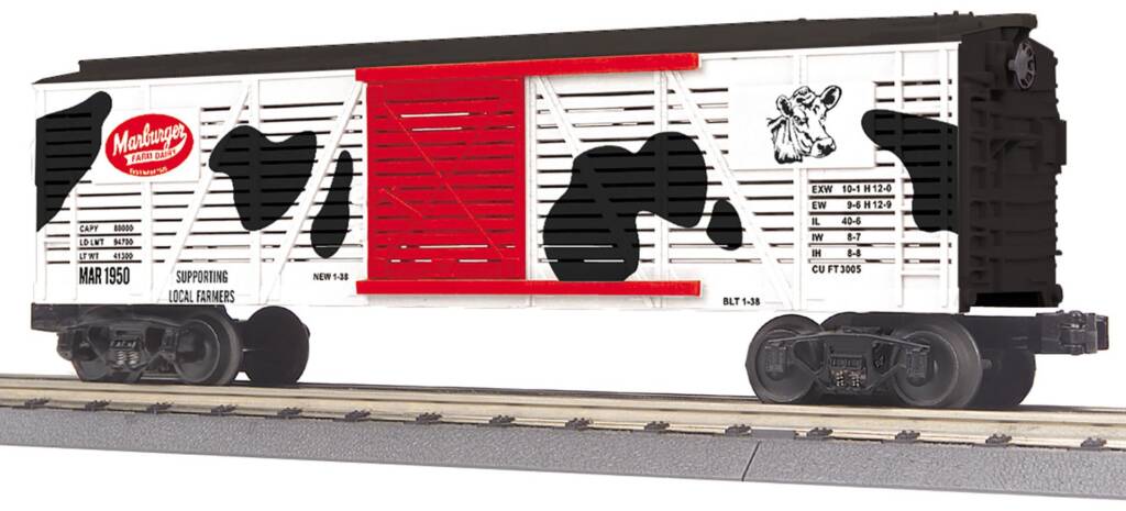 red, white, and black model stock car