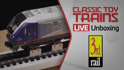 Sunset Models | 3rd Rail GE P42 & Siemens Charger O scale locomotives unboxed
