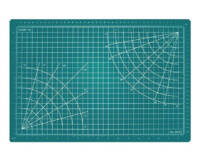 A green cutting mat