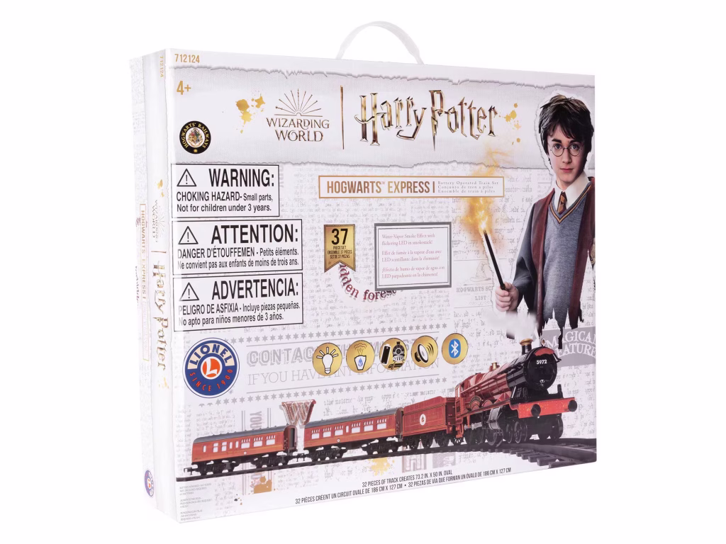 box of Harry Potter train set