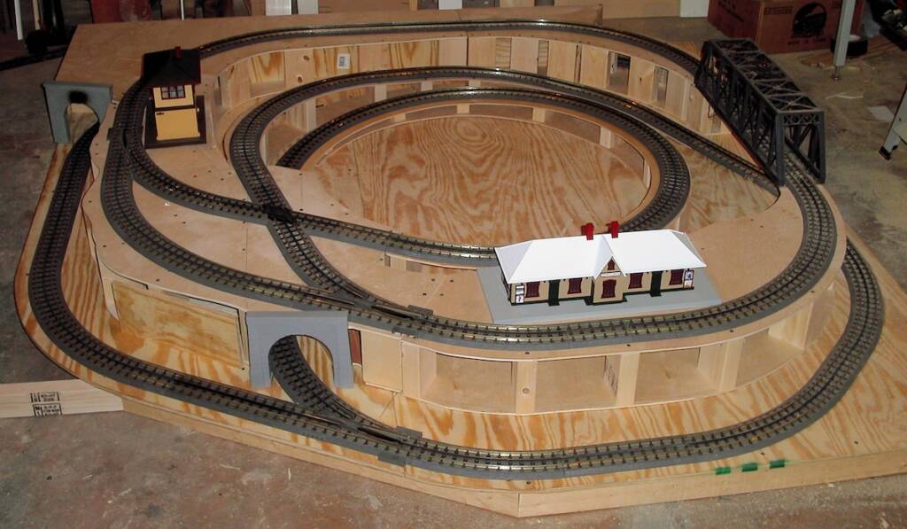 basic setup of track plan