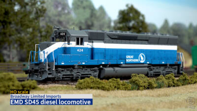 Broadway Limited HO scale EMD SD45 diesel locomotive