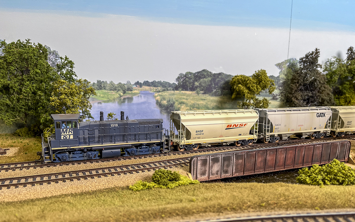 Easy paper backdrops for the East Troy Industrial Park