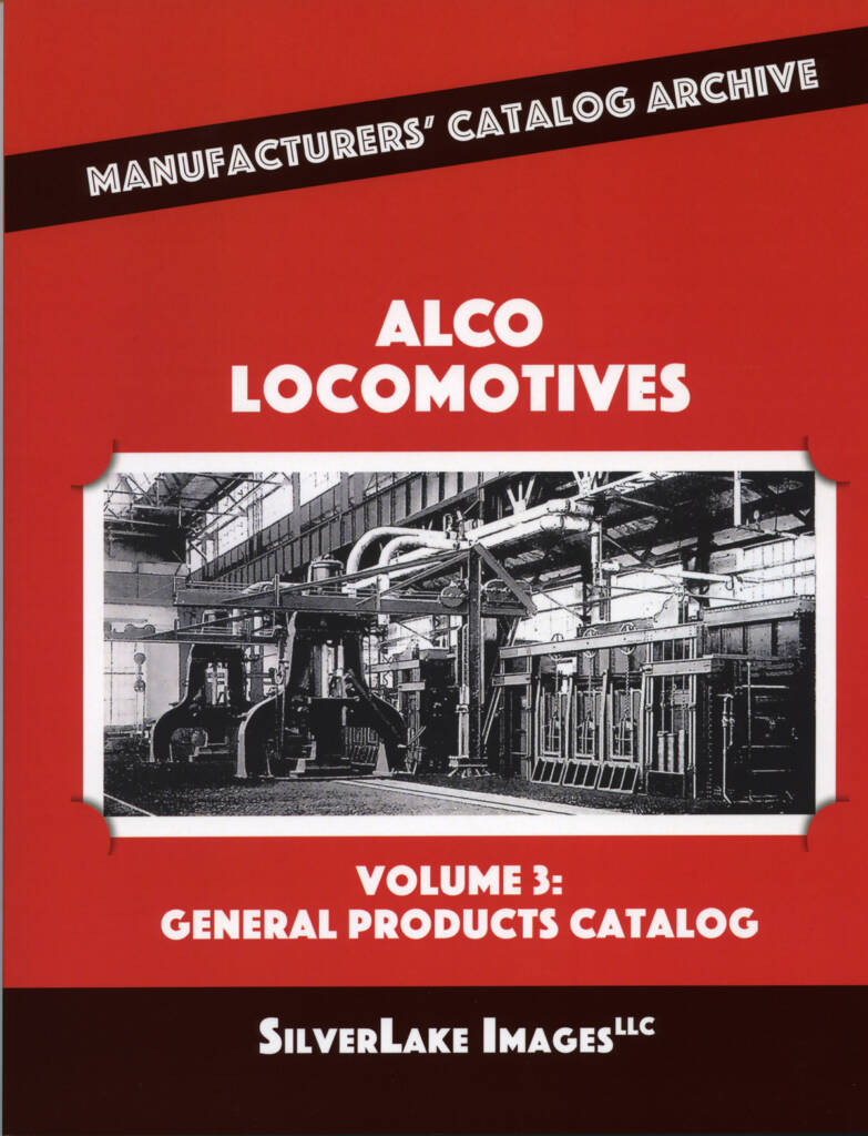 Color image of red, brown, and black book cover with white text and black-and-white photo of heavy industrial shop scene in the middle.