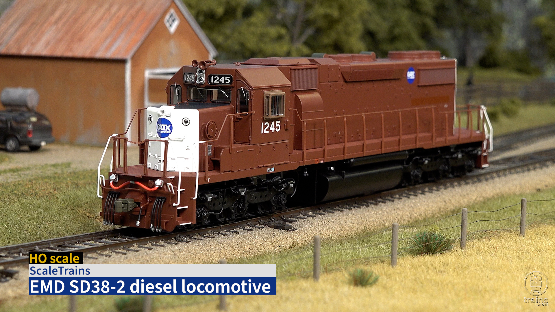 Related Articles Image for ScaleTrains HO scale EMD SD38-2 diesel locomotive