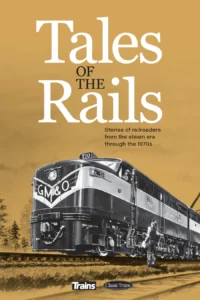 book cover with locomotive