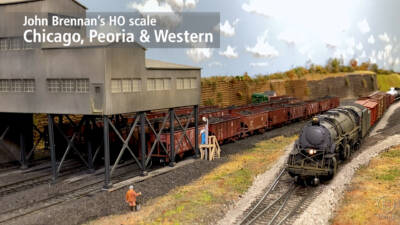 John Brennan’s Chicago, Peoria & Western in HO scale