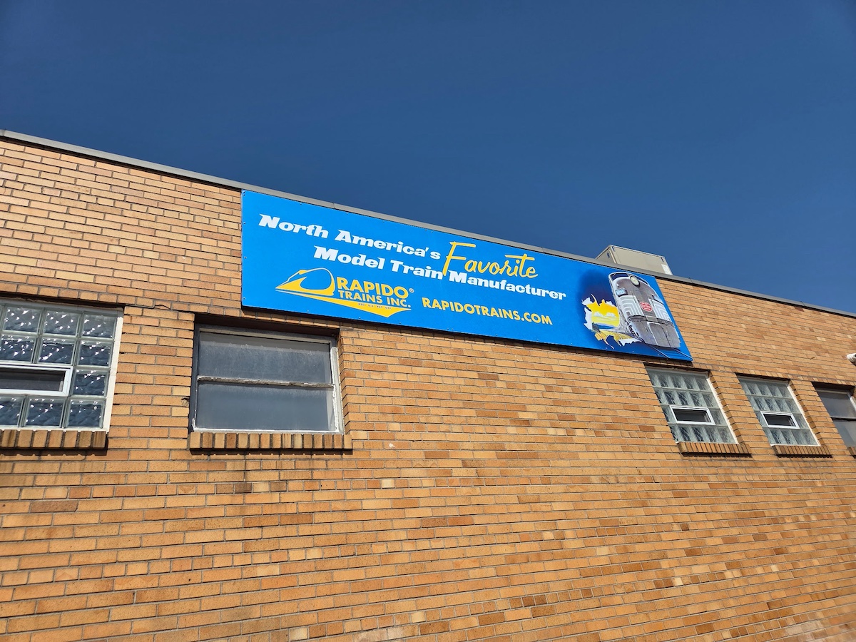 Sign on a brick building