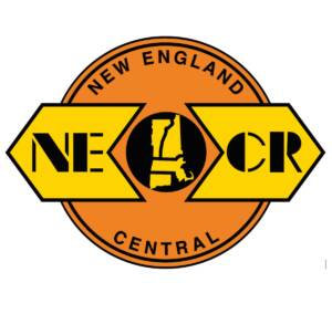 Logo of the New England Central Railroad. Connecticut derailment prompts shelter-in-place order.
