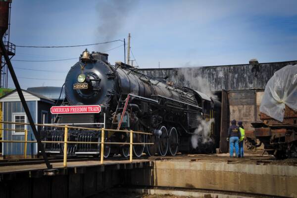 American Freedom Train No. 250 completes two-day steam test
