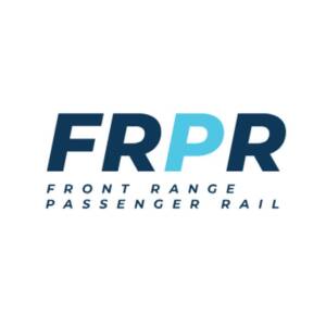 Updated logo (as of 2024) for Front Range Passenger Rail