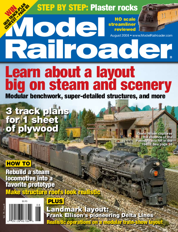 Model Rail Magazines from 2008 